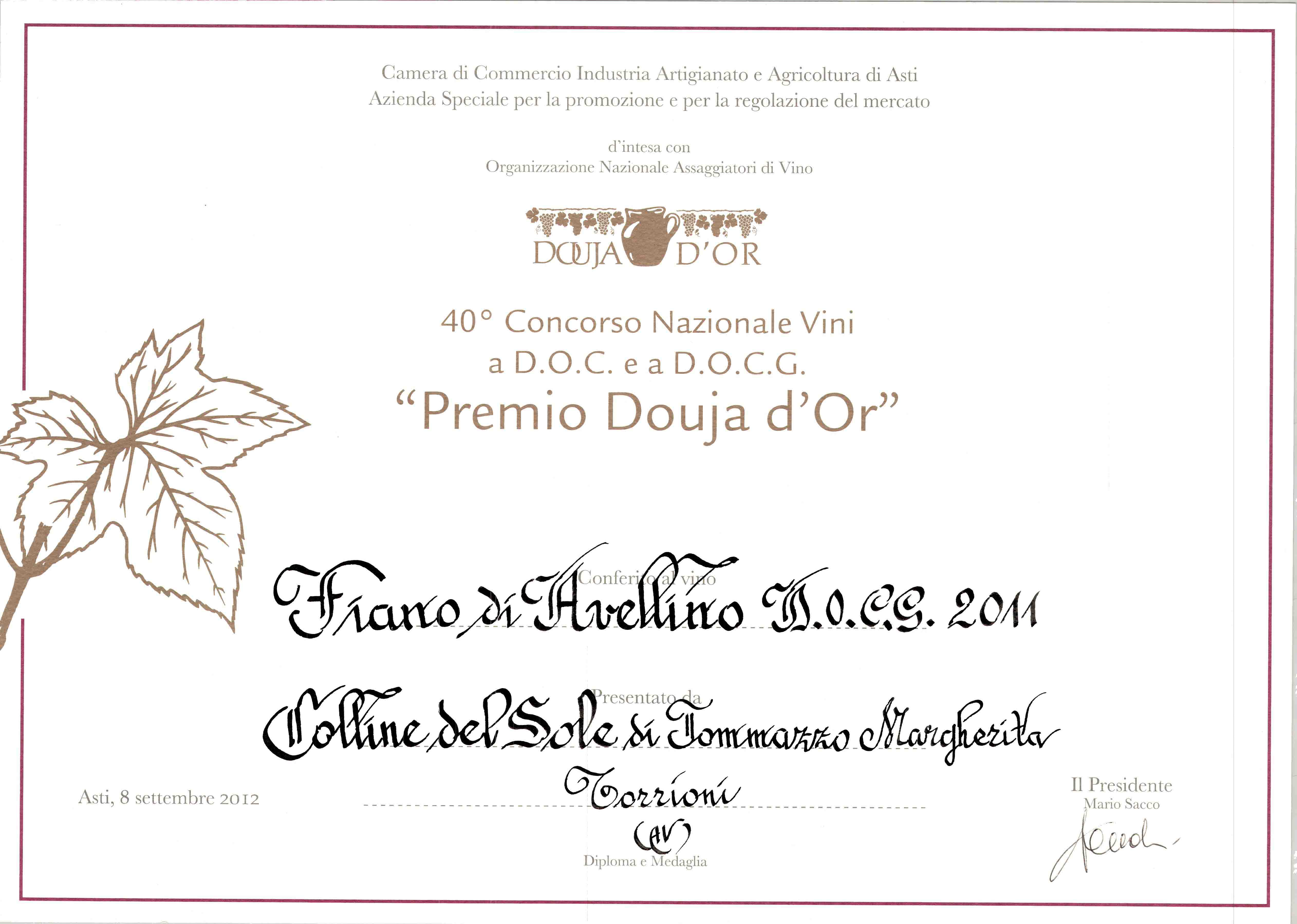 DOUJA D'OR 2011